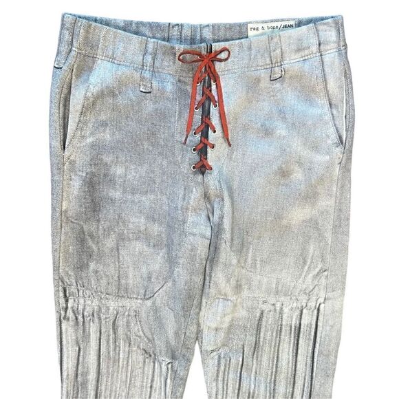 Rag & Bone Grey Printed Jogger Size XS - Picture 5 of 9